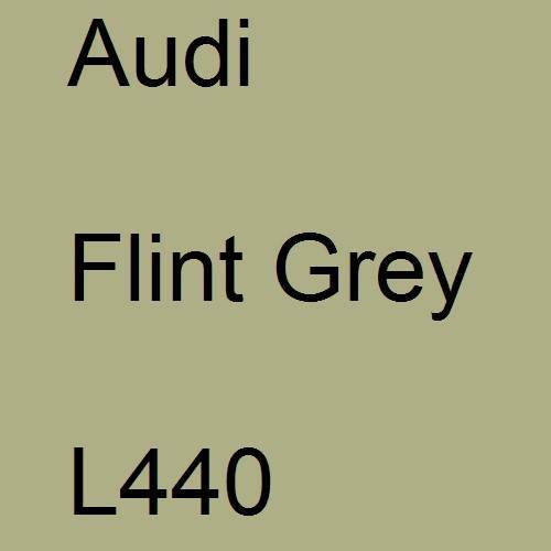 Audi, Flint Grey, L440.